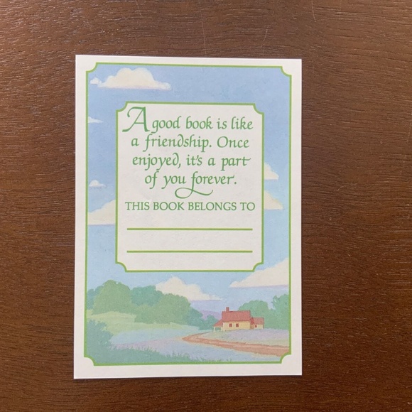 Vintage Bookplates By Current, Inc, Gummed Back - Picture 2 of 4